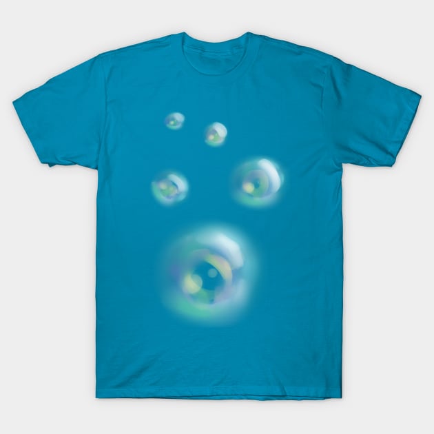 Bubbles T-Shirt by shawnison